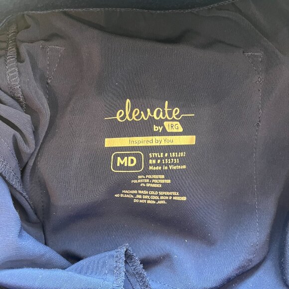 IRG Elevate Women's Scrub Pants M Navy - Picture 3 of 6